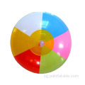 Надуваема плажна топка Класически цветни партита на дъгата